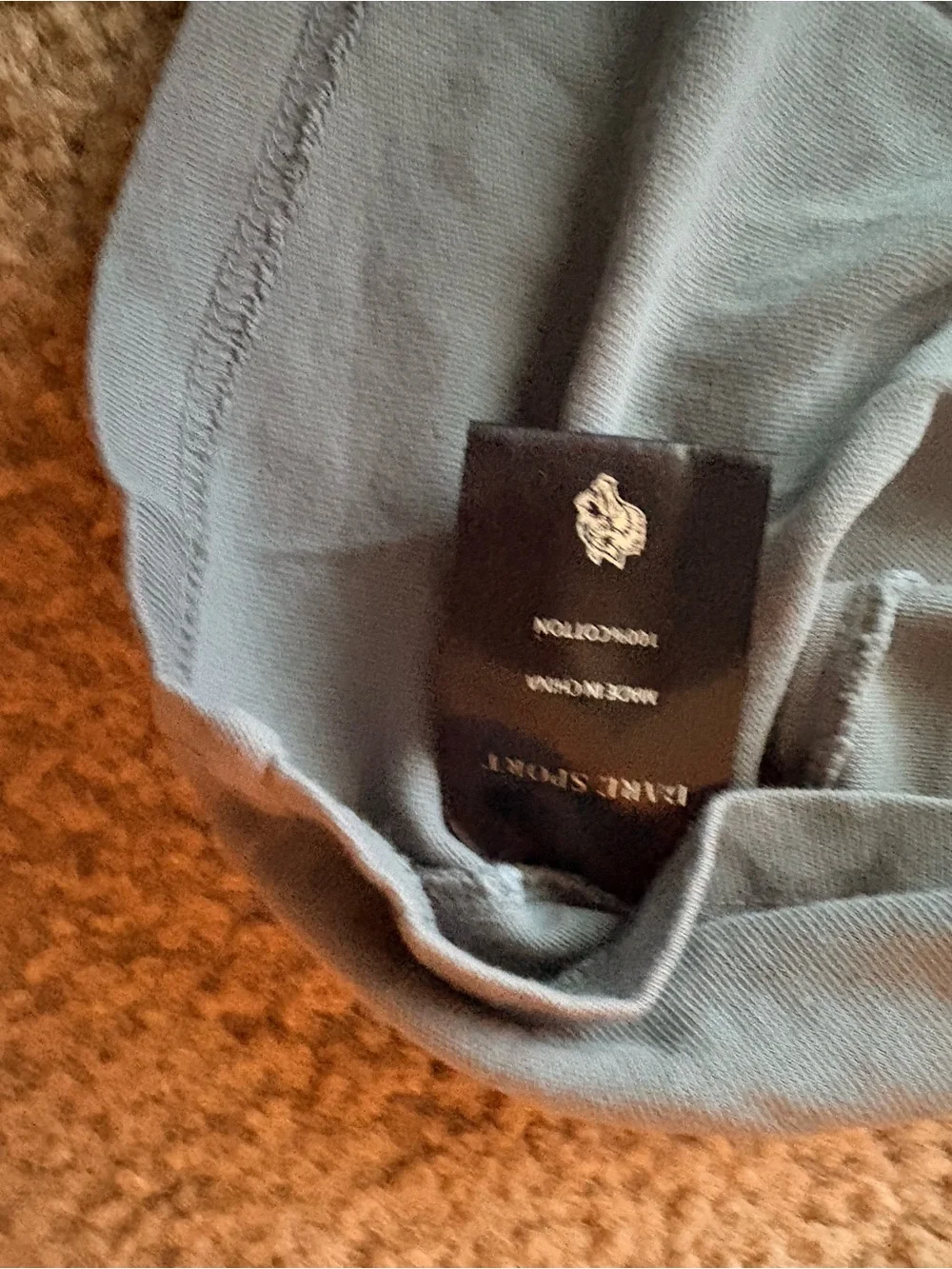 Darc Sport Light Blue Crew Neck T-Shirt - Picture 3 of 5